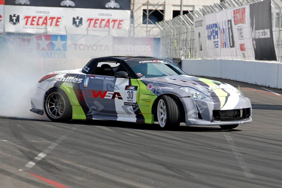 A Formula Drift competition event