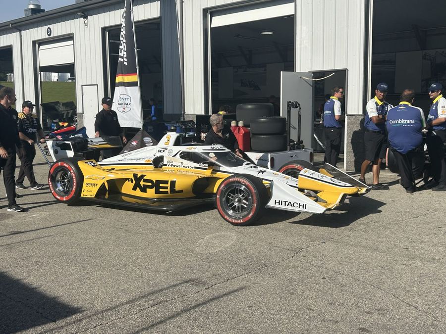 Scott McLaughlin's Team Penske IndyCar during the 2026 season